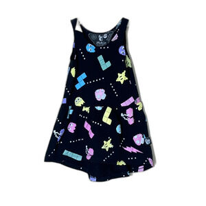 Plastic Jus Baby Dress Pac-Man 80's Retro 18-24 Month Organic